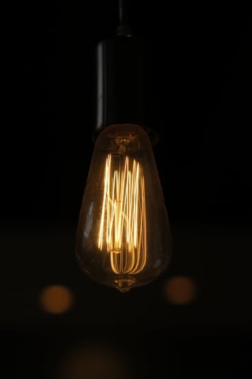 Loft Edison glödlampa