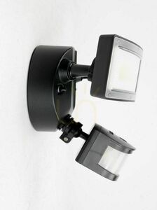 Utomhus vägglampa SU-MA Duo svart LED PIR 36W 6556-PIR small 5