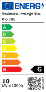 Utomhusstående LED-lampa SU-MA Karo KR-780 mörkgrå 78 cm small 5