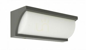 Utomhus vägglampa SU-MA Mona mörkgrå LED 13W MN19301 small 0