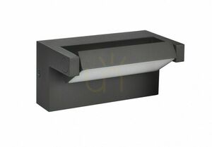 Utomhusvägglampa SU-MA Rota RT-K100 mörkgrå LED 10W IP54 small 1