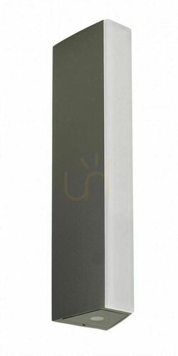 Kontrollera Utomhusvägglampa SU-MA M1401 DG LED 6W 4000K IP54 mörkgrå dubbelriktad