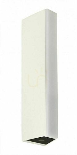 Kontrollera Utomhusvägglampa SU-MA M1401 W vit LED 6W IP54 aluminium