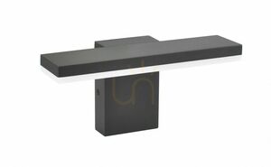 Utomhus vägglampa SU-MA 17601 DG mörkgrå LED 10W IP54 small 0