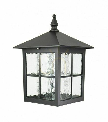 Kontrollera Utomhusvägglampa SU-MA Venedig K 1018 KW svart patina gjuten aluminium