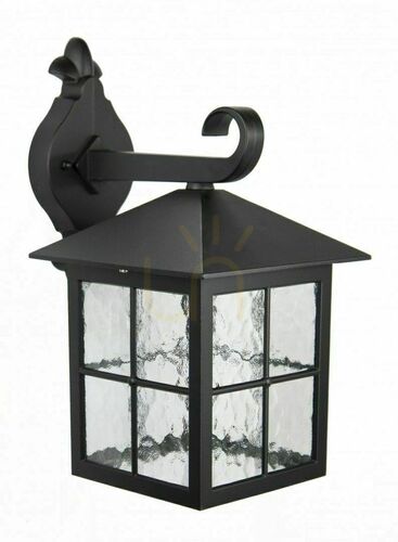 Kontrollera Utomhus vägglampa SU-MA svart patina K 3012/1/KW