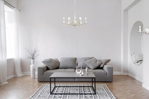 Kontrollera Elegant TULUZA Ljuskrona 5 x E14 LED Vit