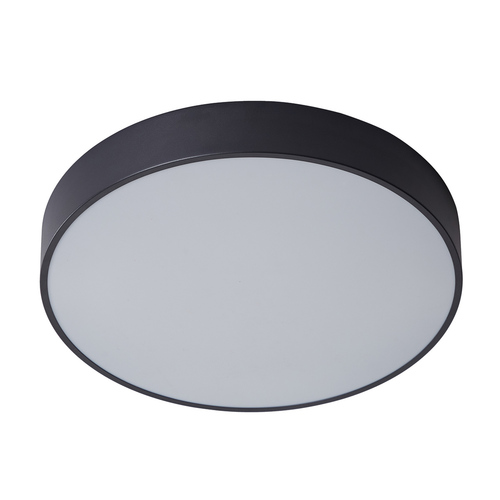 Kontrollera Plafond Italux svart LED 40 cm 30W 3000K 1800 lm 5361-830RC-BK-3