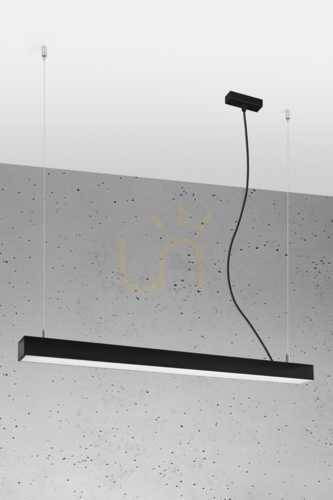 Kontrollera Taklampa PINNE 90 svart Thoro