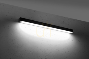 Vägglampa PINNE 90 svart 4000K Thoro small 1