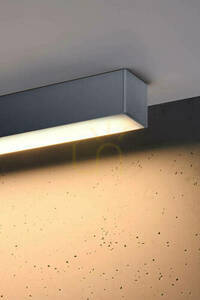 PINNE 117 grå LED-taklampa 3000 K – Thoro small 4