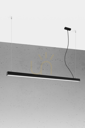Kontrollera Taklampa PINNE 150 svart Thoro