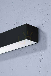 Vägglampa PINNE 150 svart Thoro small 3