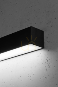 Vägglampa PINNE 150 svart Thoro small 4
