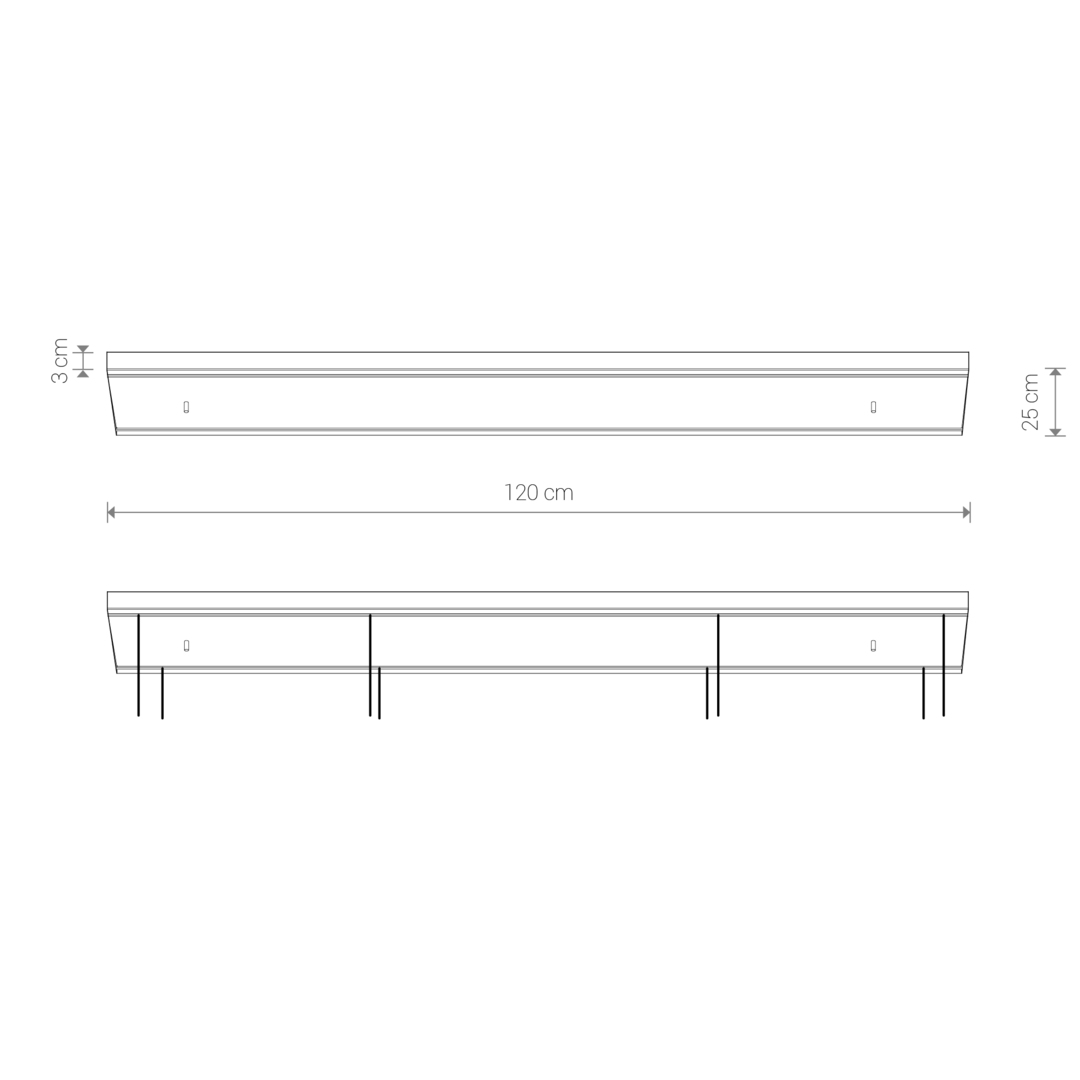Utsikt Can CAMELEON CANOPY C 1200 WHITE Can CAMELEON CANOPY C 1200 WHITE