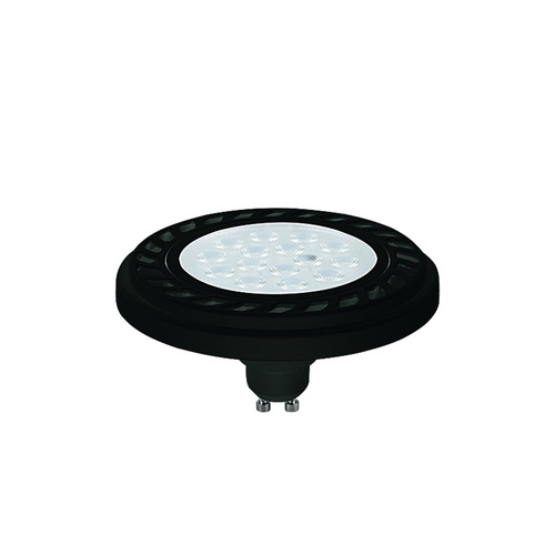 Kontrollera REFLEKTORLAMPA LED 9W, 3000K, GU10, ES111, VINKEL 30, LINS, SVART