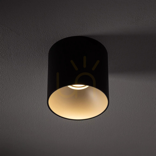 Kontrollera Nowodvorski EYE TONE 8932 utanpåliggande downlight GU10 svart/silver