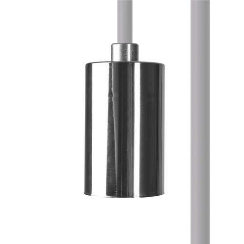 Kontrollera Upphängning KAMELEONKABEL E27 3,5 M VIT/KROM