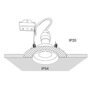 ECHO 8372 infälld downlight - Nowodvorski small 3