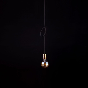 Belysningsarmatur CABLE BLACK / COPPER I small 1