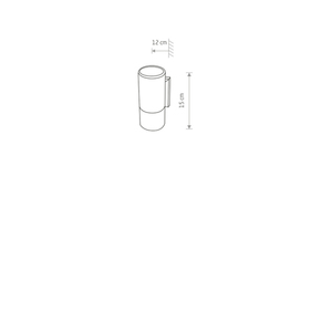 Belysningsarmatur.EXE BLACK I vägglampa small 1