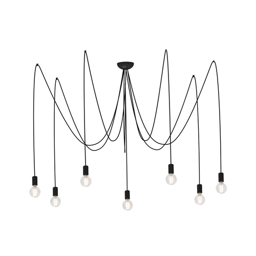 Kontrollera Belysningsarmatur SPIDER BLACK VII