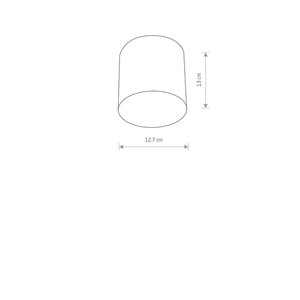 Belysningsarmatur POINT PLEXI WHITE M small 1