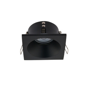 Kvadratisk taklampa IP 54 DELTA BLACK small 0