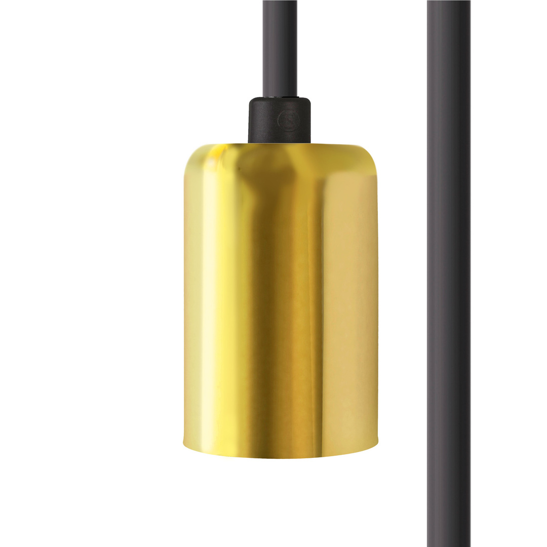 Pendelaufhängung CAMELEON CABLE E27 3,5 m Schwarz / Messing 8662 - Nowodvorski