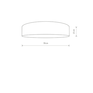 TURDA GRAY VII taklampa small 1
