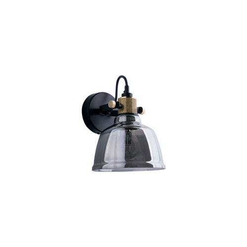 Kontrollera Nowodvorski AMALFI 9154 vägglampa, silver och svart, E27