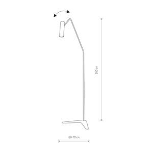 Nowodvorski EYE SUPER I 6506 svart golvlampa GU10 R50 small 2