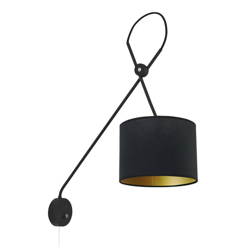 Kontrollera Armatur VIPER BLACK I vägglampa