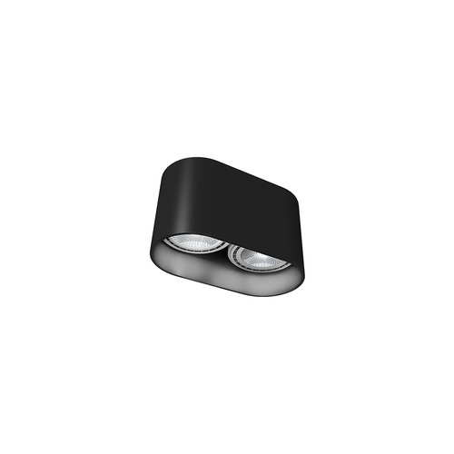 Kontrollera OVAL BLACK belysningsarmatur