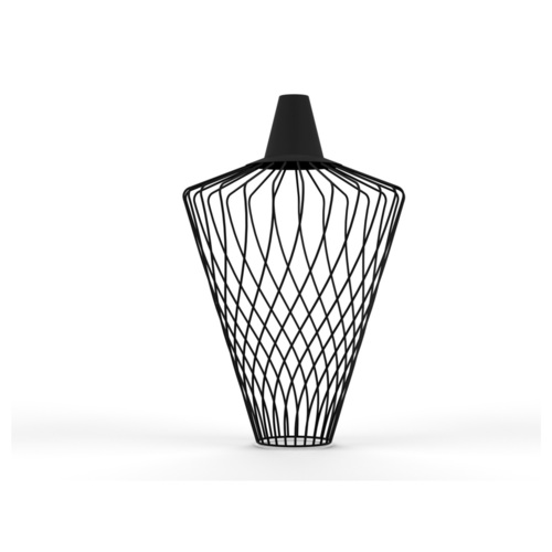 Kontrollera CAMELEON WAVE BLACK L lampskärm