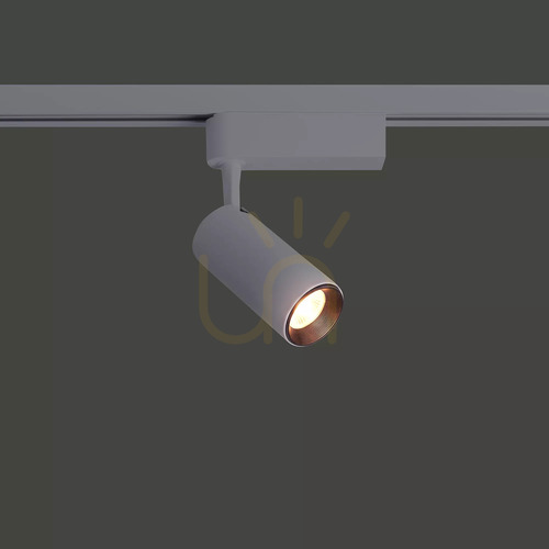 Kontrollera Nowodvorski PROFILE IRIS LED 9000 vit skenspotlight med svart innerring 12 W 3000 K
