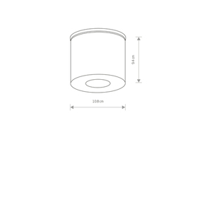 HEXA WHITE belysningsarmatur small 1