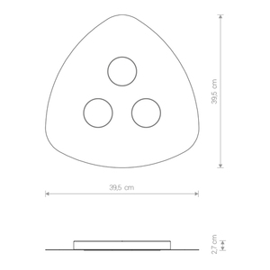 ORGANIC III Nowodvorski vit takarmatur, 3 × GX53, 8304 small 4
