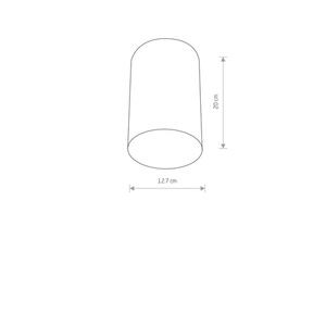 Belysningsarmatur POINT PLEXI BLACK L small 1