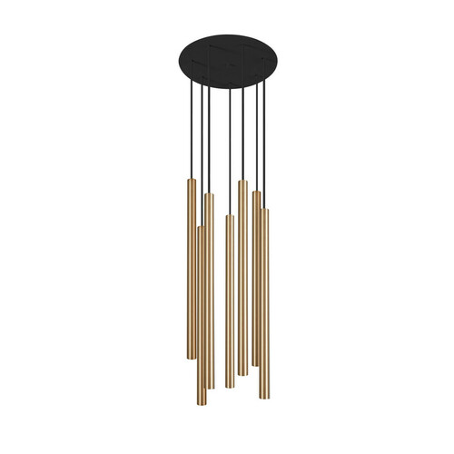 Kontrollera Taklampa LASER SOLID BRASS VII