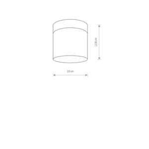 Taklampa för badrum IP44 CAYO 9505 small 1