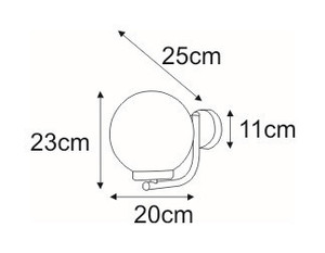 K-LP270A extern vägglampa från ANA-serien small 1