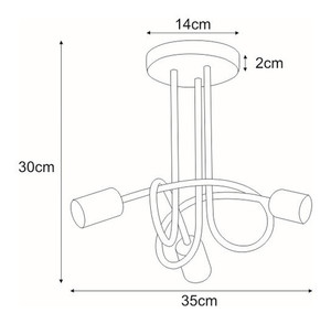K-3620 taklampa från serien DEZE 1 K-3620 taklampa från serien DEZE small 1
