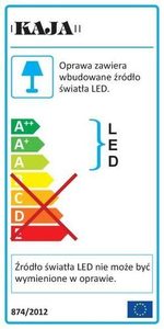 Skrivbordslampa K-BL1027 svart från serien IKA small 2