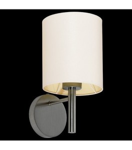 Vägglampa Ramko BACH nickel/ecru 15W E27 30 cm SKU 48629 small 0