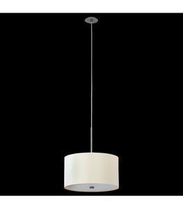 Taklampa Ramko BACH 3-armad nickel ecru SKU 48627 small 0