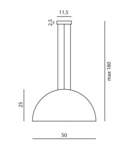 Taklampa Ramko BLUM vit 3xE27 LED 50 cm 66755 small 2