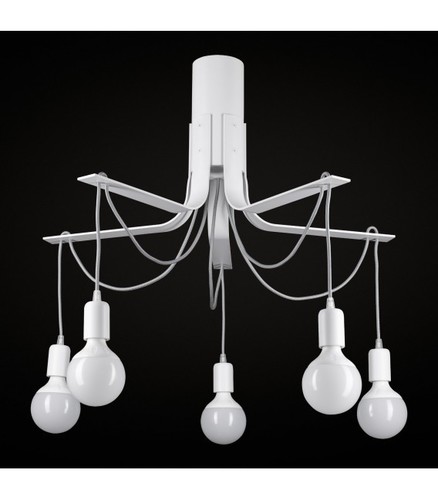 Kontrollera Taklampa Ramko BORNHOLM 8xE27 60W 70cm 67984