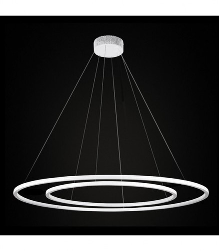 Kontrollera Takpendel Ramko ECHO 90 + 120 Dubbel ljuskrona LED 3000K 80W 67930