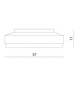 Loft vägglampa Ramko 2xE27 60W IP20 37 cm SKU 67775 small 3